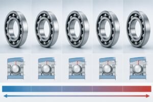 SKF bearing radial clearance classes C2 CN C3 C4 C5 comparison chart
